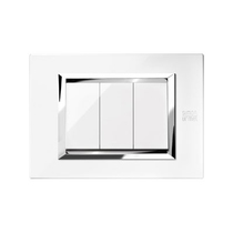 Placca Expì Metallo Bianco...