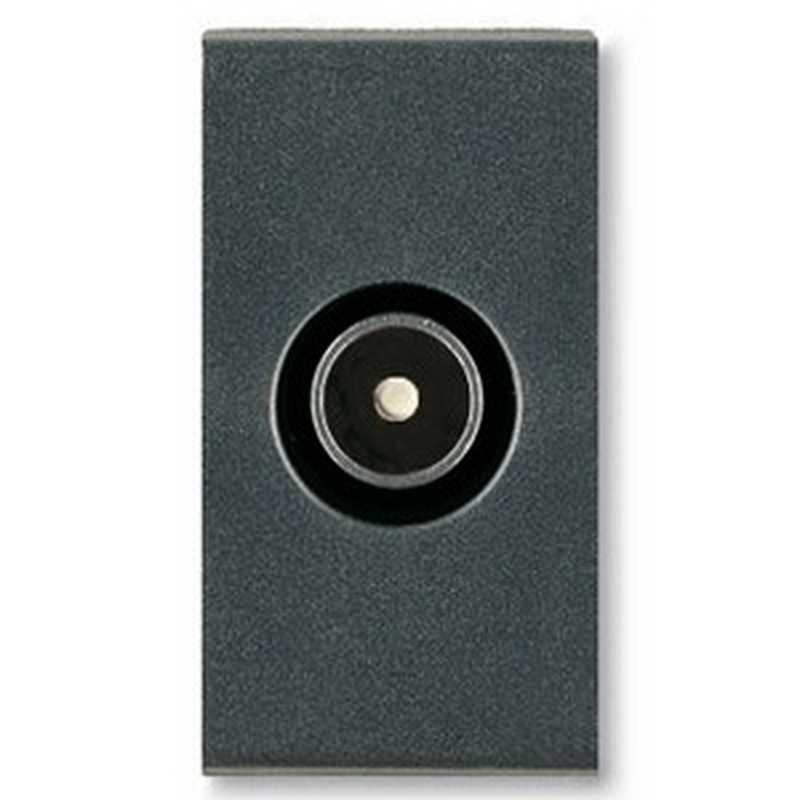 Presa coassiale con porta utente iec maschio