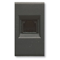 Presa telefonica RJ11 4 pin noir