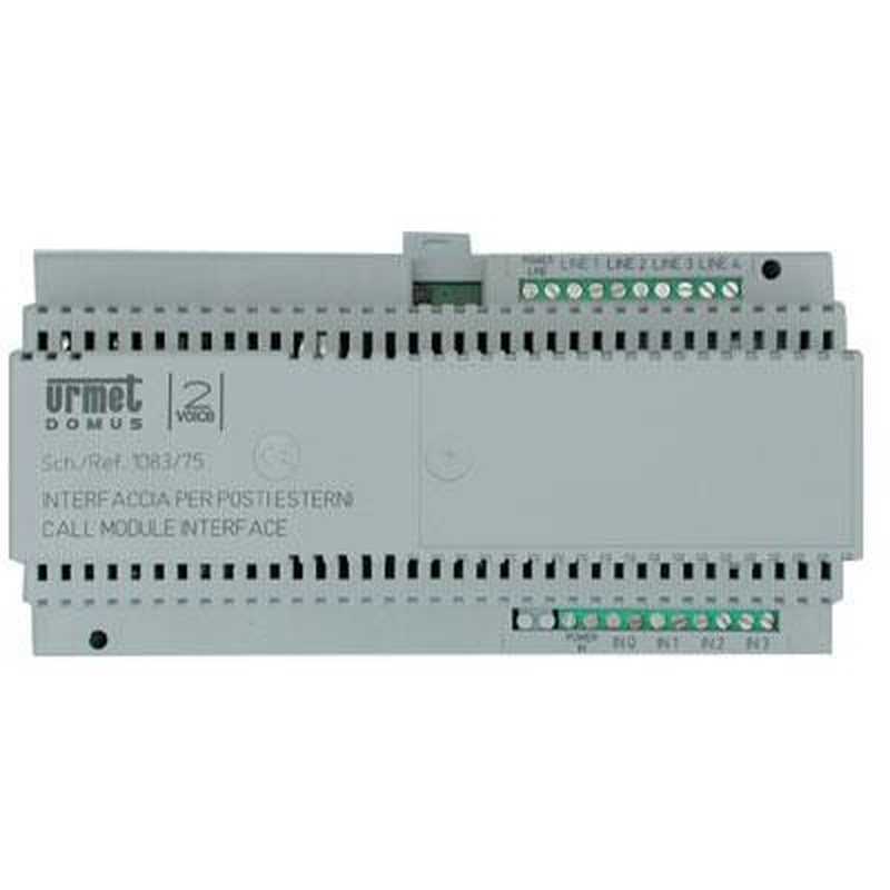 Interfaccia per postazione di chiamata 2Voice Urmet 1083/75