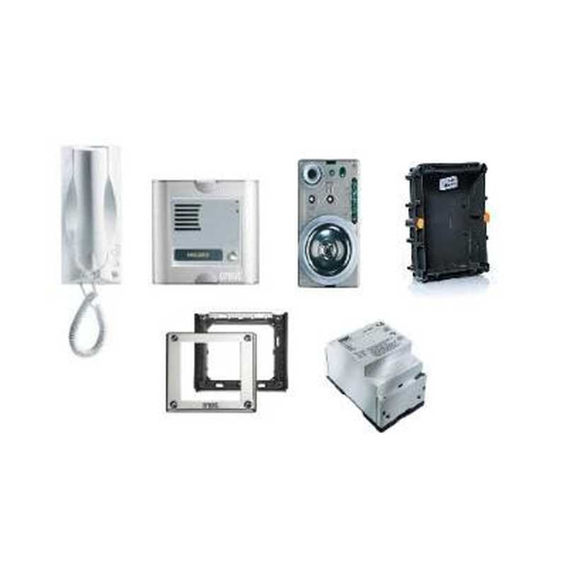 Kit citofonico monofamiliare 4 fili+n Urmet 1150/301
