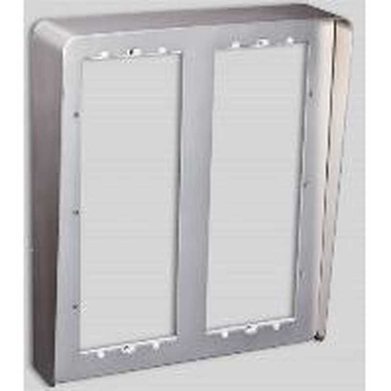 Custodia Urmet con visiera a 2 file per 4 moduli Urmet 1148/324
