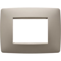 Placca Gewiss One 1 posto Canapa GW16101TC