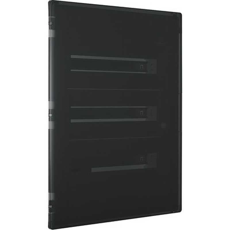 Centralino da incasso Bticino F315P54 con portello fumè per 54 moduli DIN (3x18) da completare con scatola F315S54