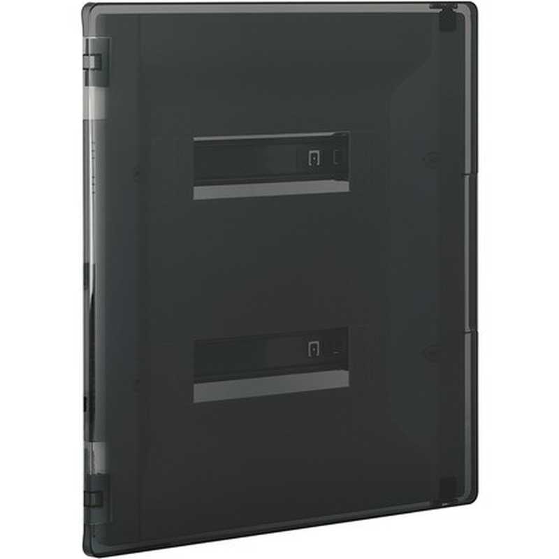 Centralino da incasso Bticino F315P24 con portello fumè per 24 moduli DIN (2x12) da completare con scatola F315S24