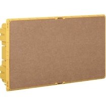 Scatola da incasso gialla per centralini da incasso LINEA SPACE 18 moduli DIN F315S18