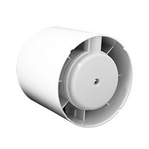 Aspiratore d100 230V montaggio in linea con i tubi AVE VNT100