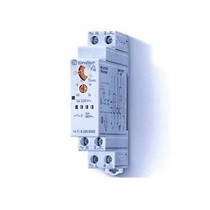 Temporizzatore luce scala monofunzione 1 modulo din Finder 147182300000