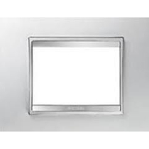 PLACCA LUX IN TECNOPOLIMERO  BIANCO LATTE PER CHORUS GW16203TB GEWISS