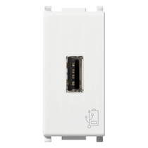 Presa di alimentazione 1 modulo USB 5V 1,5A Vimar Plana 14292