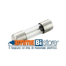 Fusibile in vetro cilindrico  misura 5x20 mm 200mA
