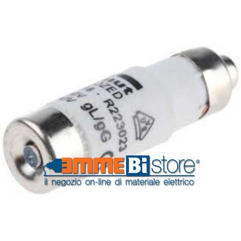 Fusibile in ceramica Neozed tipo D01 a curva rapida 16 A