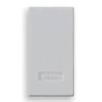 Tasto 1M +diffusore Plana Silver