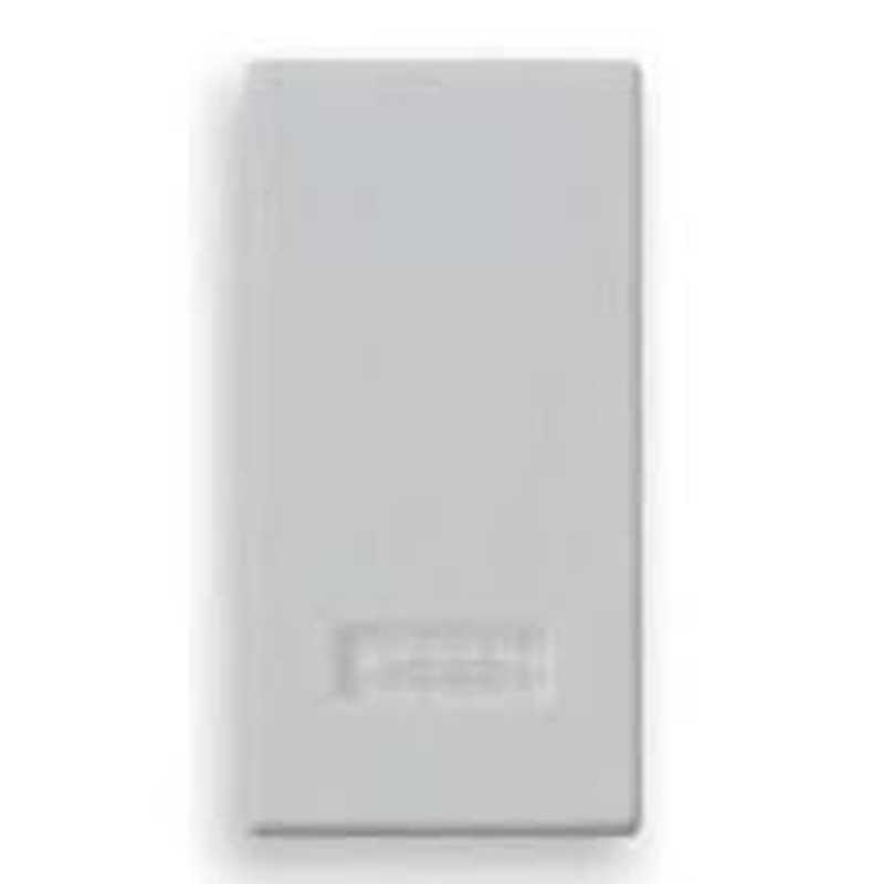 Tasto 1M +diffusore Plana Silver