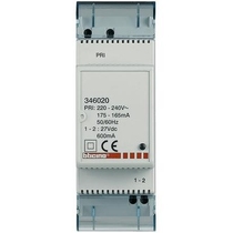 Alimentatore supplementare 2 moduli din 230V Ticino 346020