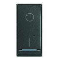 Interruttore 2P 16AX Bticino Axolute HS4002 scura 