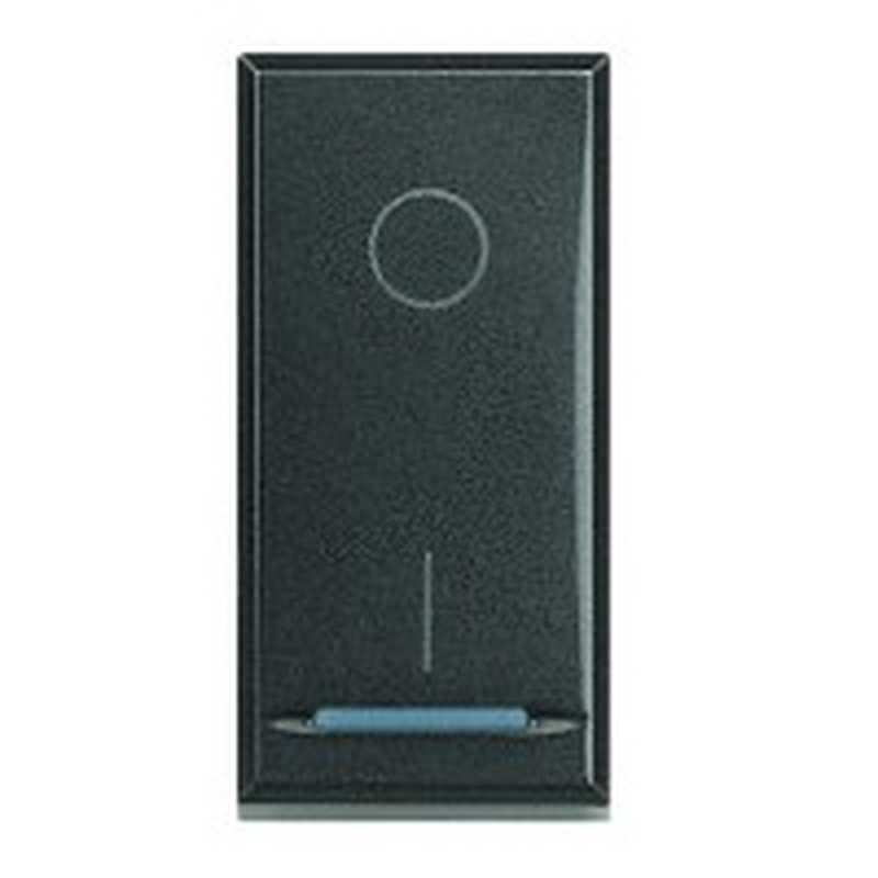 Interruttore 2P 16AX Bticino Axolute HS4002 scura 