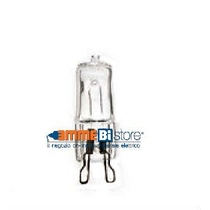 Lampada alogena Attacco G9 42W 230V 3000K bianco caldo Wiva 11082802