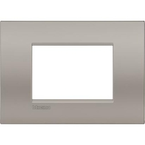 Placca Living Light Air BTicino 3 POSTI Sabbia LNC4803SB