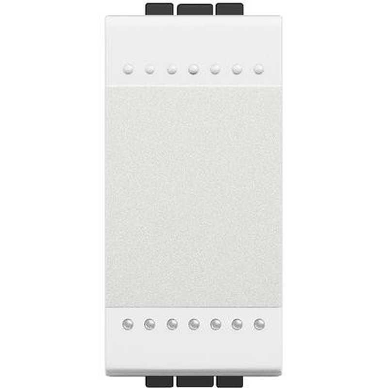 Interruttore Unipolare Bianco Basculante 1 Posto Bticino LivingLight N4001N
