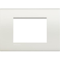 Placca Bticino Living Light 3 Posti Bianca LNA4803BI