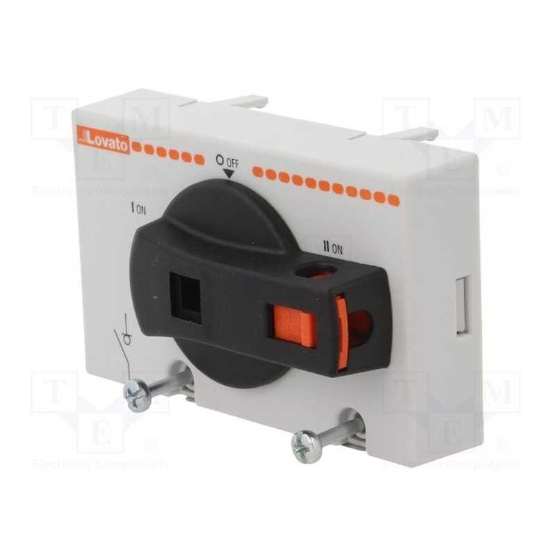 Interblocco meccanico per commutazione rete Lovato GAX5000