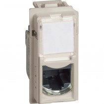 Presa di rete Categoria 5 colore Sabbia Bticino Living Now KM4279C5E