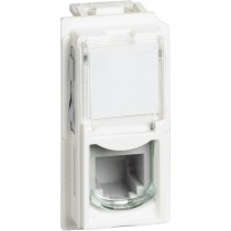 Presa telefonica RJ 11 colore Bianco Bticino Living Now KW4258RJ11