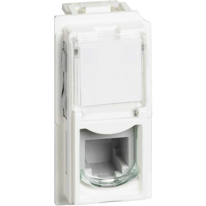 Presa telefonica RJ 11 colore Bianco Bticino Living Now KW4258RJ11