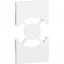Cover per prese Tedesche colore bianco Bticino Living Now KW03