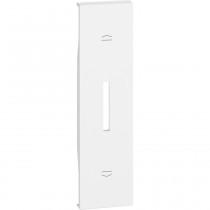 Cover bianca per pulsante tapparelle K4027 Bticino Living Now KW06
