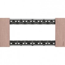 Placca Rame Bticino Living Now sei posti Zama KA4806ZM