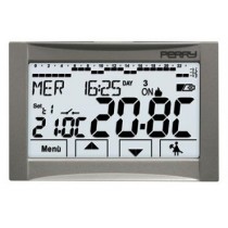 Cronotermostato Touch ad incasso a batterie serie “MOON” Perry 1CRCDS26