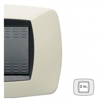 Placca Master Modo 2 moduli...