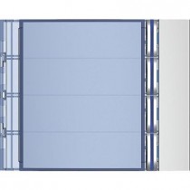 Frontale 4 pulsanti New Sfera Bticino colore Allmetal 352041