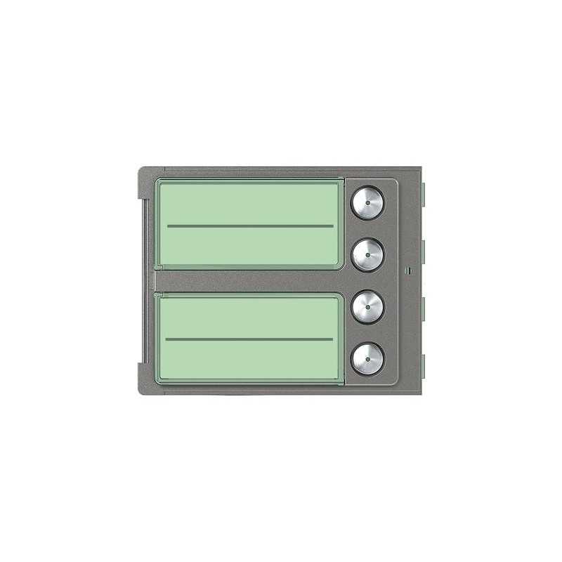 Frontale 4 pulsanti  Bticino colore Robur 352045