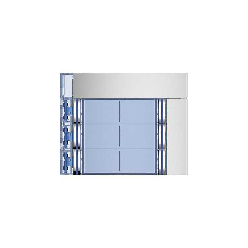 Frontale 6 pulsanti New Sfera Bticino colore Allmetal 352161