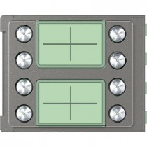 Frontale 8 pulsanti Bticino finitura Robur 352185