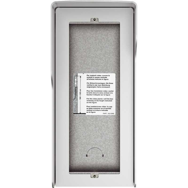 Scatola fuori muro 3 moduli con tetto antipioggia AllMetal Bticino 350631