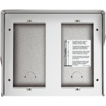 Scatola fuori muro 4 moduli con tetto antipioggia AllMetal Bticino 350641