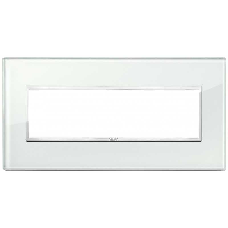Placca Vimar Eikon Evo Cristallo Acqua 7 moduli 21657.71