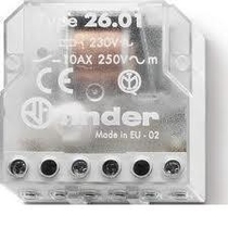 RELE' AD IMPULSI (PASSO-PASSO) INTERRUTTORE FINDER SERIE 26 26018230