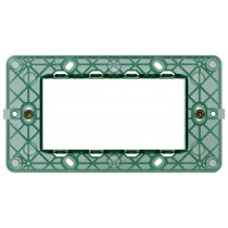 Supporto Vimar Plana 4 moduli per scatole rettangolari 14614