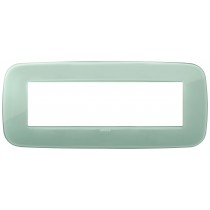 Placca Vimar Arkè Round 7 moduli Reflex salvia codice 19687.65