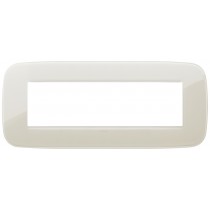 Placca Vimar Arkè Round 7 moduli Reflex avorio codice 19687.67