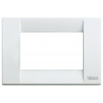 Placca Vimar Idea Classica 3 Moduli bianco in metallo 16733.01