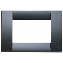 Placca Vimar Idea Classica 3 Moduli grigio grafite 16743.15