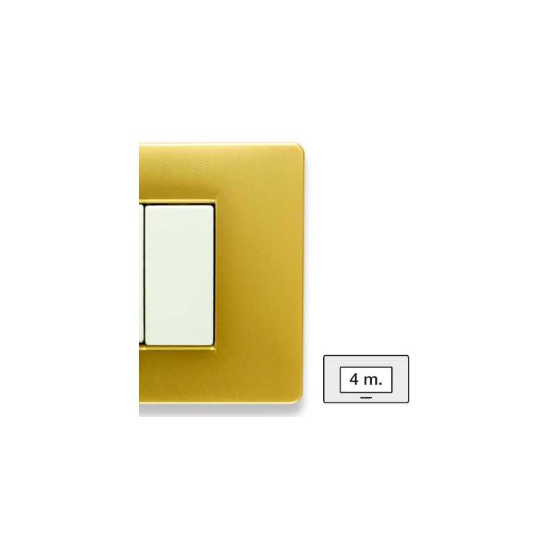 Placca Master Mix Star dust in tecnopolimero 4 posti 21MX324