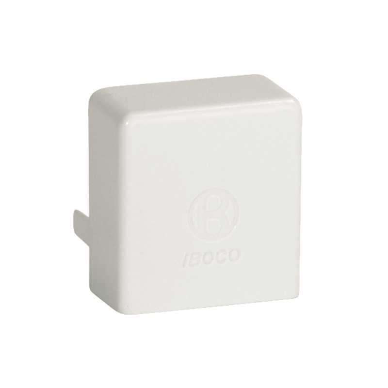 Terminale  per canalina Bocchiotti LAN 40x40 W 40x40 B02238