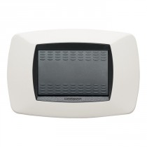 Placca Master Modo Bianco in tecnopolimero 3 posti 39TC103